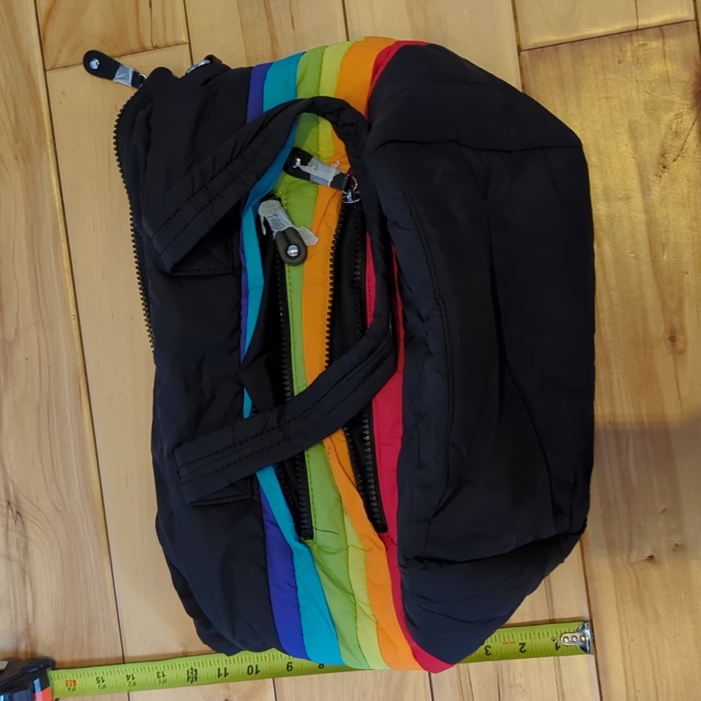 Sondra Roberts Squared Rainbow Bag